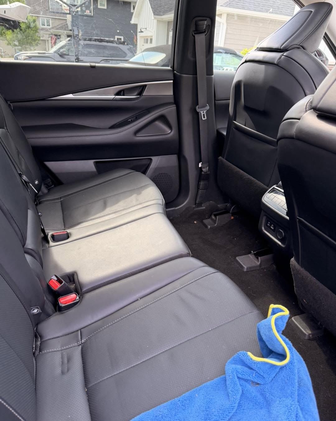 Rear interior floor detail in progress
